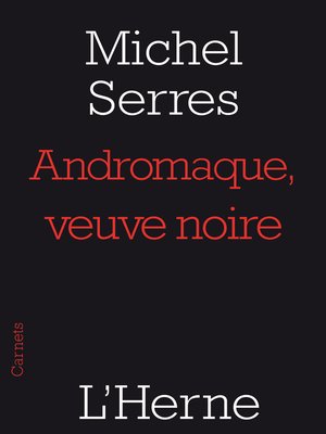 cover image of Andromaque, veuve noire